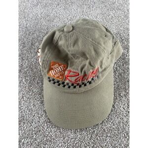 VTG Youngan‎ Hat Tony Stewart The Home Depot Racing One Size NASCAR Green Beige